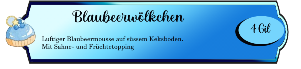Blaubeerwölkchen Blaubeerwölkchen