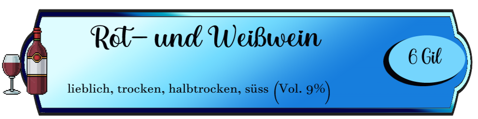 Rot und Weißwein