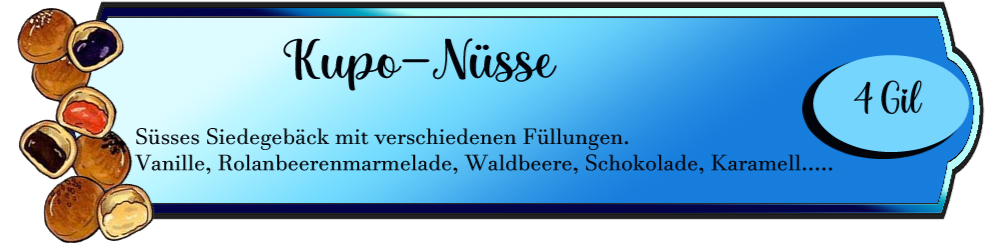 Kupo-Nüsse Kupo-Nüsse