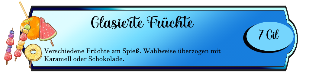 Kandierte Früchte