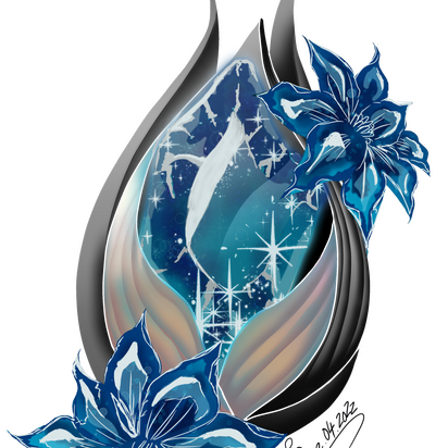 Klarer Kristall Logo Logo des klaren Kristalls