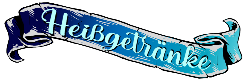 Schriftzug Heißgetränke Schriftzug Heißgetränke